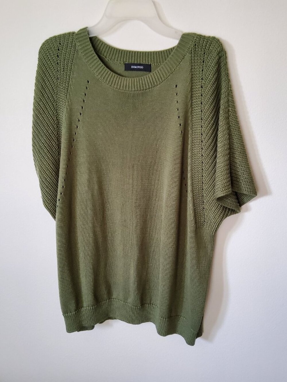 Dokotoo Knit Olive Green sweater plus size 2XL